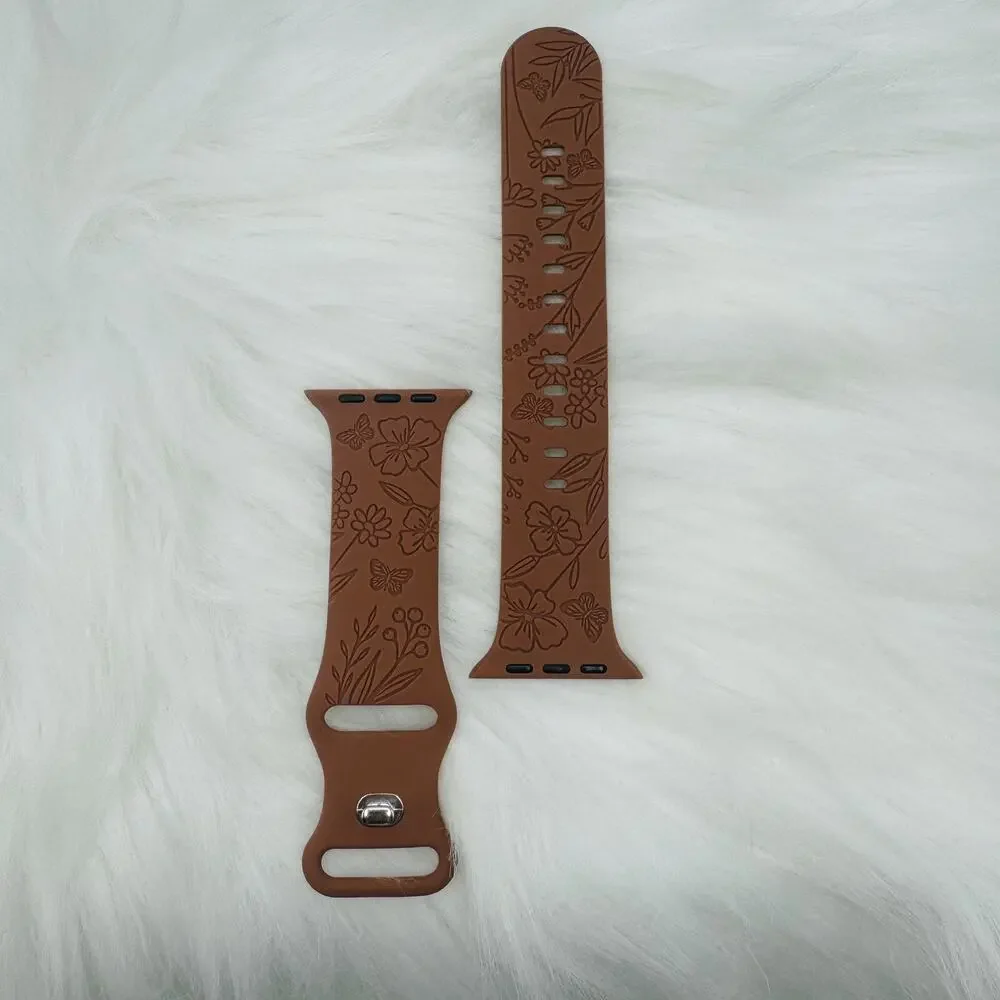 Floral Fall Design Apple Watch Bands 38mm 40mm 41mm